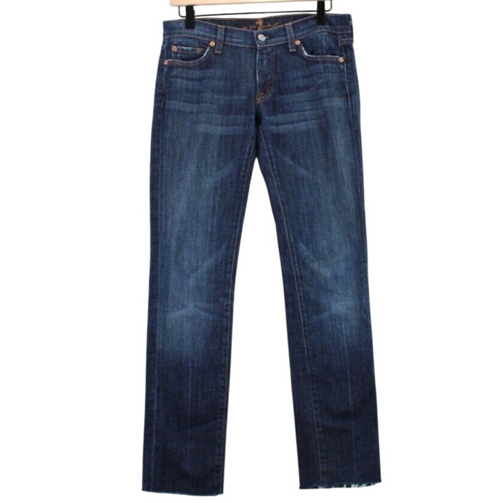 7 For All Mankind Roxanne Bootcut Jeans Dark Wash Women Size 27